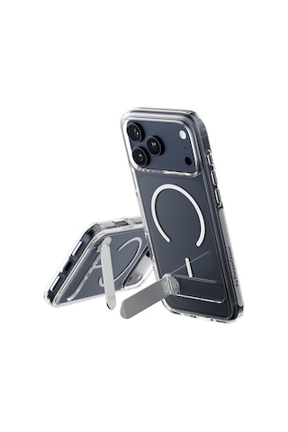 Care By Panzerglass Feature Apple Uyumlu iPhone 17 Pro Max Transparent Ayaklı & Magsafe Kılıf