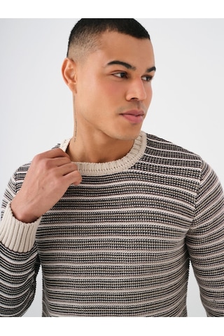 Ekru Erkek Triko Lf2037254 Ekru