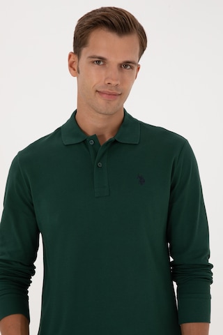 U.s. Polo Assn. Erkek Koyu Yeşil Sweatshirt 50307688-vr079 Koyu Yesıl