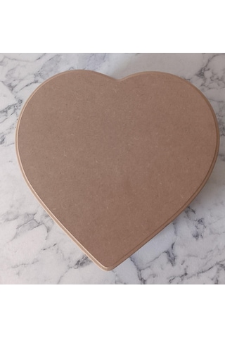 Hobi Adn Kalp Kutu Ahşap Mdf Ham Model El Yapım