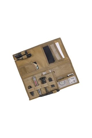 Cbtx Araba Güneşlik Saklama Çantası Gözlük Çerçevesi Fatura Klipsi Haki