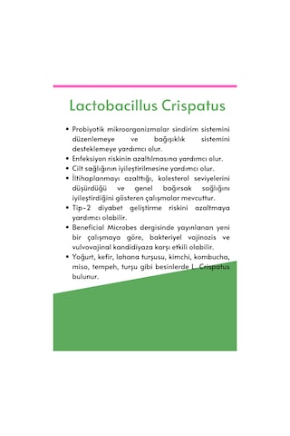 Microbiome Lactobacillus Crispatus 30 Kapsül