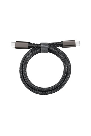 Siyah 2.jenerasyon Type-c To Type-c Usb3.2 Pd Data Kablosu 100w 20gbps 4k 60hz 0.2 Metre-zore