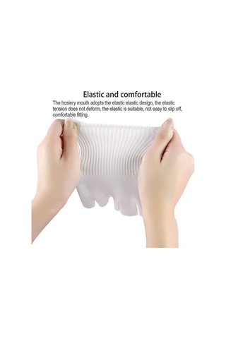 Neevoyu Ayrıtırcı Jel Içli Ayağın Ağrısı Giderici Çoraplar 2 Adet - Parmak Dizilimi, Topuk Ağrısı, Tendon Geliştirme, Erkek/kadın Diğer