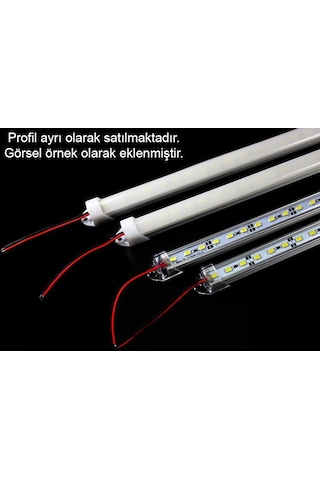 12 Volt Bantlı 5730 Ledli Led Bar Alüminyum Çubuk Led 72 Ledli