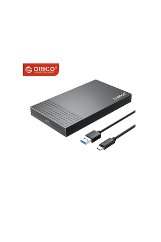 Orico USB 3.1 Type-C 2.5 inç Sata Harici Slim SSD HDD Harddisk Kutusu 2526C3