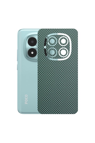 Kapps Poco M8 Pro 5g İle Uyumlu Fiber Serisi Premium Arka Kapak Kaplama Kenarlar Yoktur 94512113
