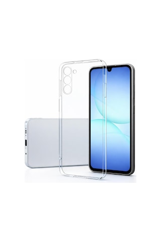 Samsung Uyumlu Galaxy A17 5g Kılıf Şeffaf Kamera Korumalı 3d