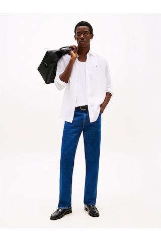 Pıgment Dyed Lı Solıd Rf Shırt Erkek Beyaz Gömlek - Mw0mw34602 Beyaz