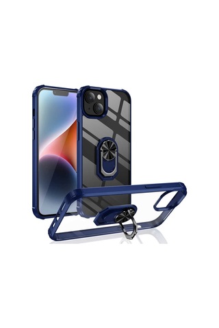 Zeyline Apple Uyumlu iPhone 14 Plus Zore Mola Kapak-lacivert