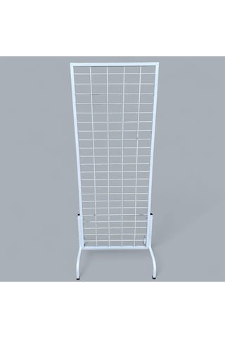 60x150 Cm Ayaklı Beyaz Pano Stant, Çorap Standı, Aksesuar Standı, Telefon Standı, Bijuteri Standı