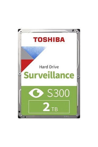 Toshıba S300, Hdwt720uzsva, 3.5& Quot , 2tb, 128mb 5400 Rpm, 7/24 Güvenlik Hdd Türkiye Distribütörü