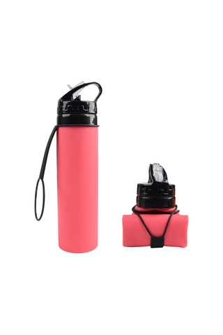Fosenze 600ml Katlanabilir Silikon Spor Şişesi - Sızdırmaz, Taşınabilir Ve Her Yerde Kullanım İçin Diğer