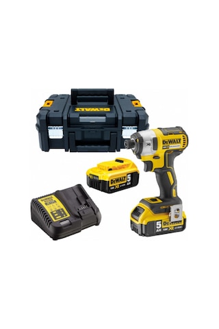 Dewalt DCF887P2 18V 5 Ah Li-ion Çift Akülü Kömürsüz Darbeli Vidalama