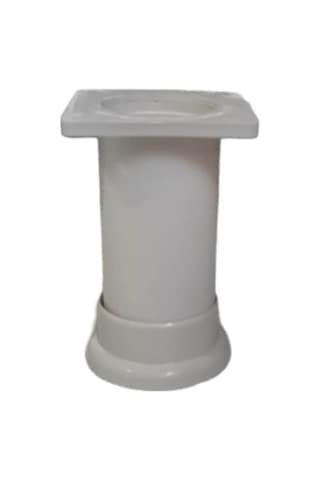 Katarmarket Nobel Tower Baza Mobilya Ayağı Beyaz 10 Cm