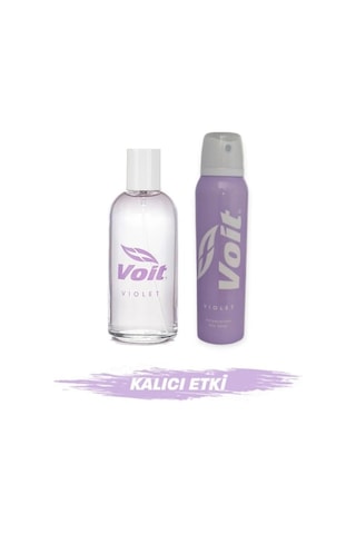 Violet Edp 100 Ml Kadın Parfüm Kutusuz 150 Ml Deodorant Set Çiçeksi
