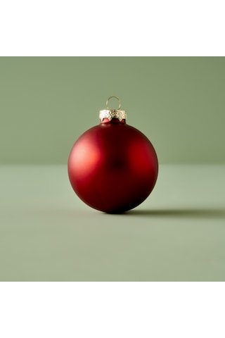 Bella Maison Christmas Yılbaşı Süsü 12'li Kırmızı 6 CM