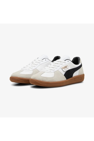 Puma Palermo Unisex Beyaz Sneaker Düz 396464 Beyaz