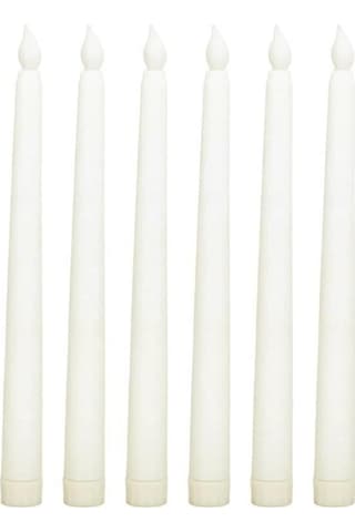 Mum Led Işıklı Şamdan Mumu 28cm Ekru-beyaz 2li Diğer