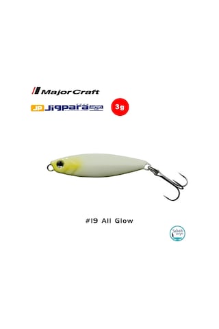 Major Craft Jigpara Micro JPM-3gr 30mm #19 All Glow