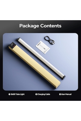 Photoolex B600 60 Cm 18.5w App Kontrollü Rgb Tube Led Işık - Ls-157-pl