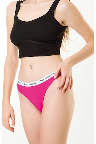 Parlingerie Kadın String Tanga Fuşya