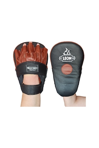 Aksaspor Leon Energy Hakiki Deri Kick Boks Ve Muay Thai El Lapası Kahve