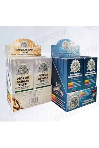 Cs Motor Aşınma ve Cs Conta Kaçak Testi- Avantajlı 20'lu Paket