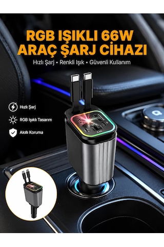Kia Seat Mazda Mitsubishi Araçlar İçin Çok Fonksiyonlu Araç Şarj Adaptörü Yeni Nesil