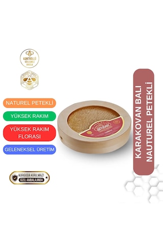 Natürel Petekli Karakovan Balı 1000 Gr.