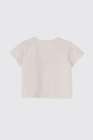 Panço Kız Bebek Şort Tişört 2'li Somon Alt Üst Takım 2611gb17020 Pembe