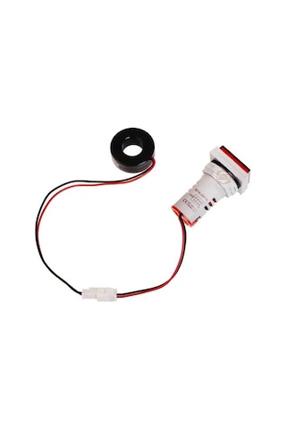 Voltmetre-ampermetre Kare Ac 60-500v 0-100a Kırmızı