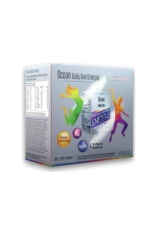 Ocean Daıly One Energy 2X30 Tablet Kofre 2'Li