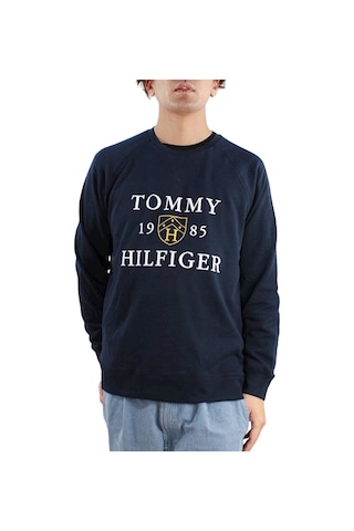 Tommy Hilfiger Erkek Sweatshirt 09t4201 410 Lacivert