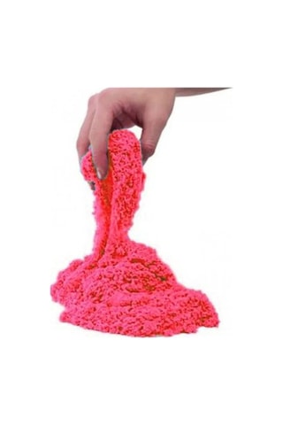 Kinetik Kum 1kg - Kırmızı Renk