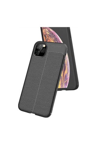 Apple Uyumlu iPhone 11 Pro Max Kılıf Zore Niss Silikon Kapak Kırmızı