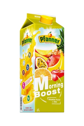 Pfanner 2 Lt Morning Boost Ve Vitamin Reload Meyve Suyu 2 Li Paket