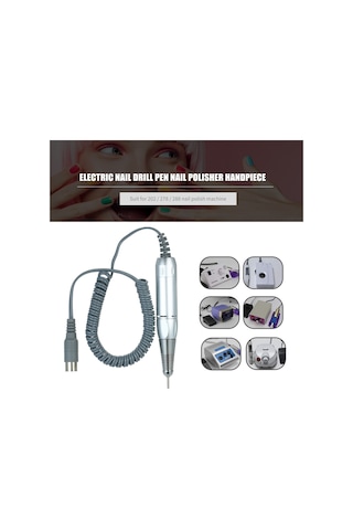 Profesyonel Elektrikli Nail Art Matkap Kalem Kolu Dosya