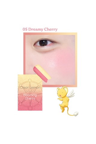 Işıltılı, İki Tonlu Highlighter Allık Perıpera Pure Blushed Custom Cheek 005 Dreamy Cherry 97919804