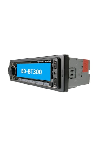 Edison Ed-bt300 Oto Teyp Mp3 Çalar/fm Radyo/usb/aux/sd/bt/2 Amfi Çıkışlı/4 50w/app Kontrol/kumanda