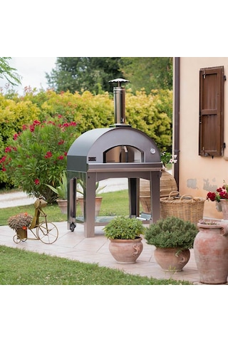 Fontana Forni Mangiafuoco Odunlu Pizza Fırını Rosso