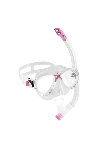 Cressi Junior Marea-top Çocuk Maske Şnorkel Seti Pembe Çok Renkli