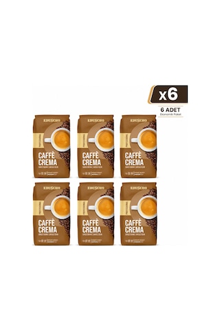 Eduscho Caffe Crema Çekirdek Kahve 1000 Gr 6 Adet Eduscho Caffe Crema Çekirdek Kahve 1000 Gr 6 Adet
