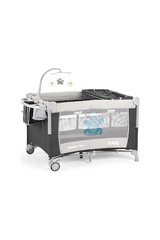 Kanz SleepSide +Plus Park Yatak Siyah