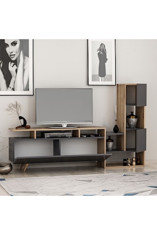 Tv Ünitesi Tuğra Çırağan Antrasit
