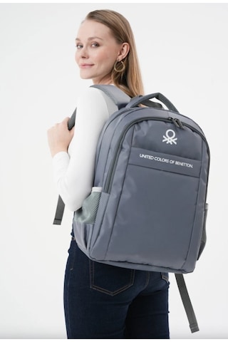 United Colors Of Benetton Unisex Sırt Çantası 20972 Gri