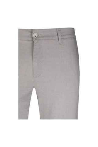 Hatemoğlu Gri Regular Fit Yandan Cepli Pamuklu Jogger Pantolon