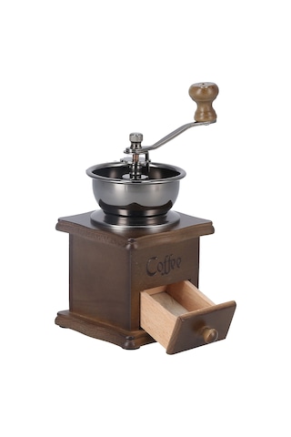 Dofolink Ev Ve Ofis Kullanıma Uygun Ahşap Gövde Manuel Kahve Değirmeni - Zarf Tasarımı, Hassas Taşlama Ve Retro Dekoratif Görünüm Diğer