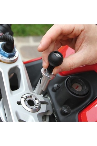 Lampa Opti-Tube 15-17,2Mm Üst Köprü Motosiklet Telefon Bağlantı A