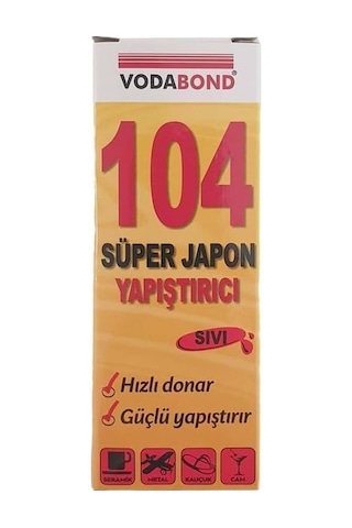 104 Süper Japon Yapıştırıcı Hızlı Donar Güçlü Yapışır-net 15 Gr 8680838010895-2